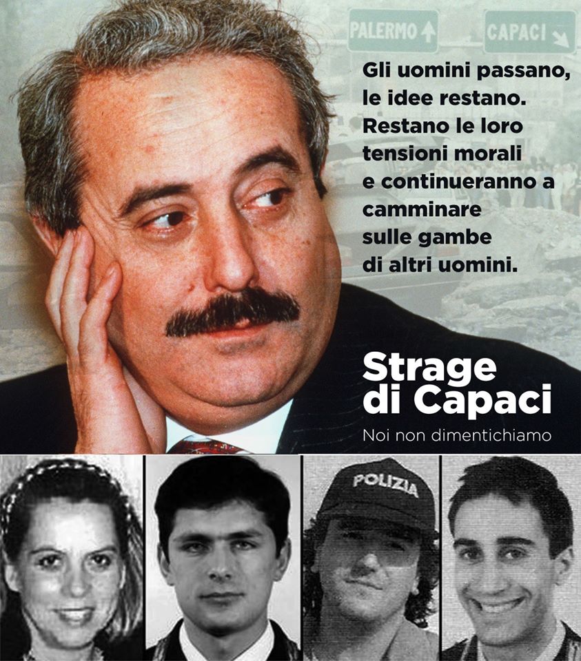 Strage di Capaci sabato 23 maggio 1992