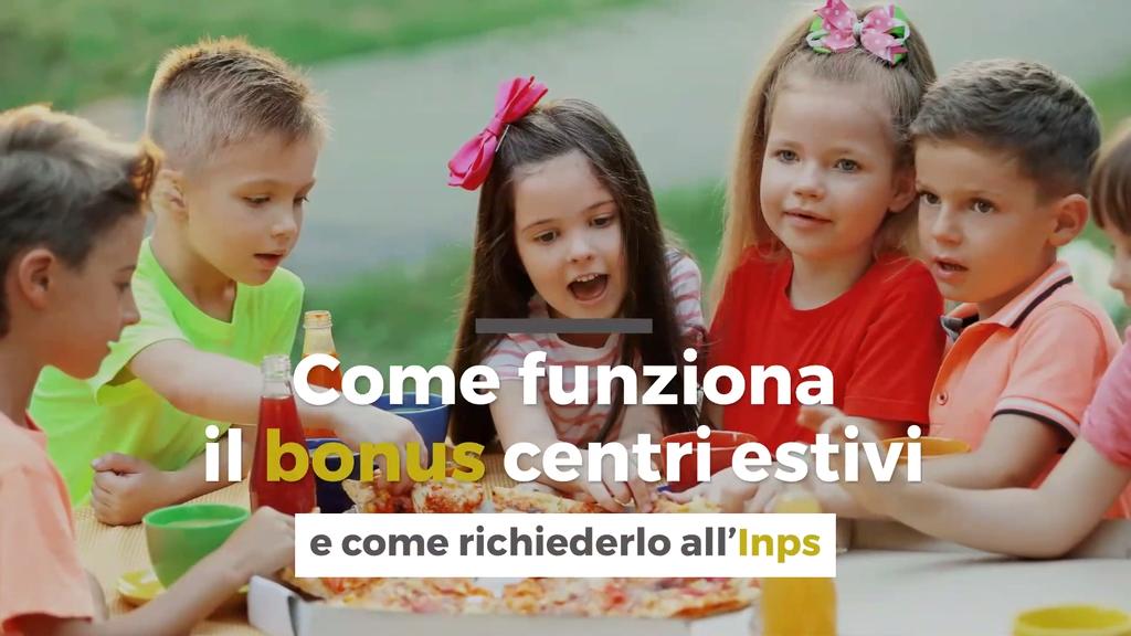Bonus centri estivi e servizi per l’infanzia: domande entro il 15 luglio