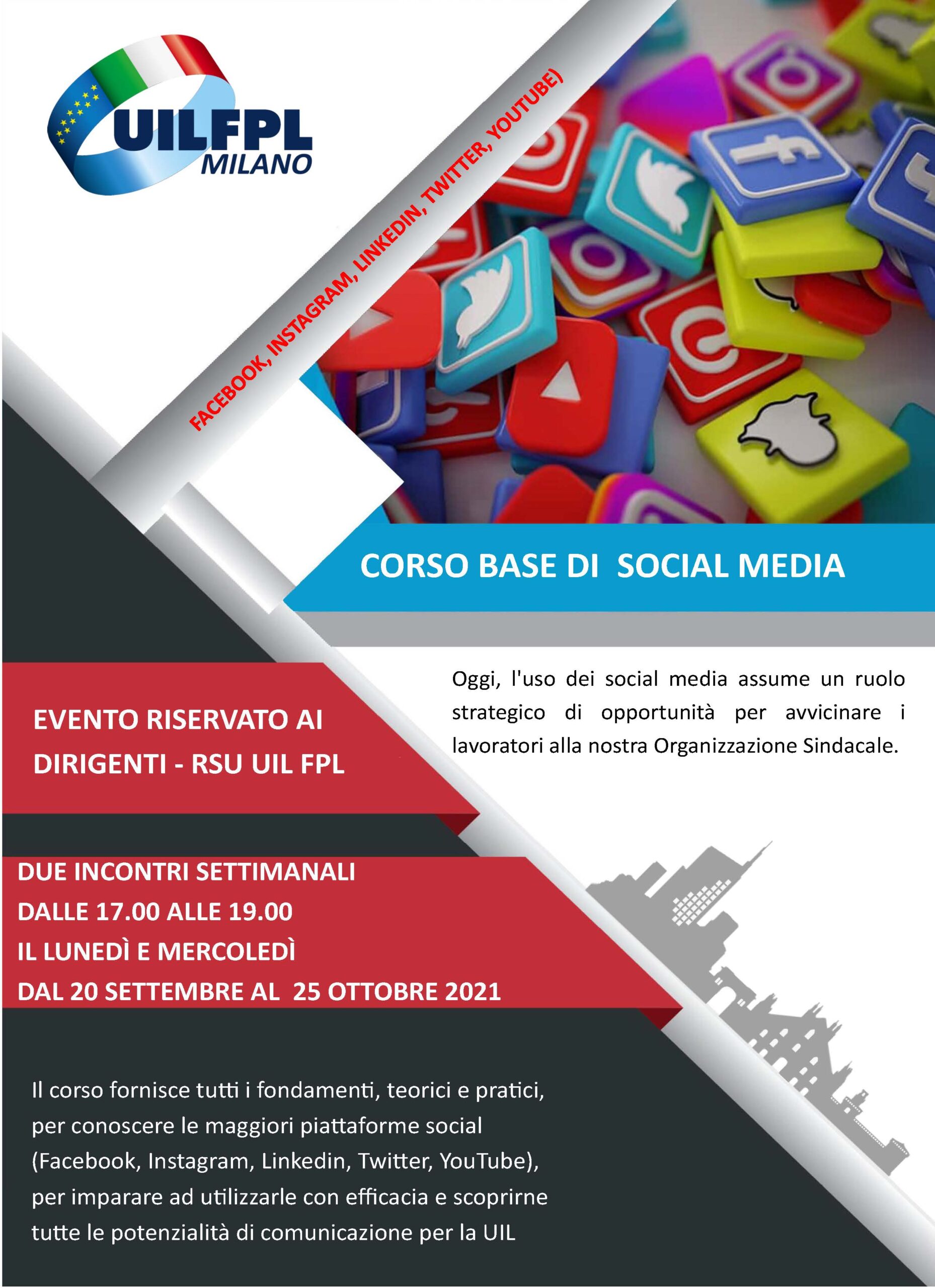 CORSO BASE DI SOCIAL MEDIA