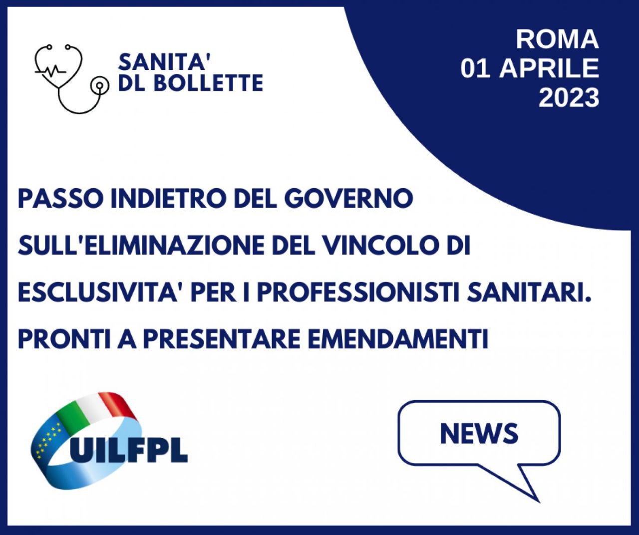 DL Bollette. Proietti (Uil-Fpl): passo indietro del Governo, abolizione vincolo di esclusività solo fino 2025.