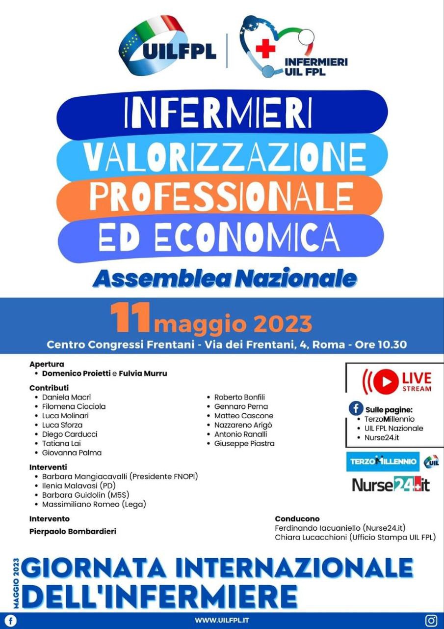 🔹️Assemblea Nazionale Infermieri UIL-FPL🔹️