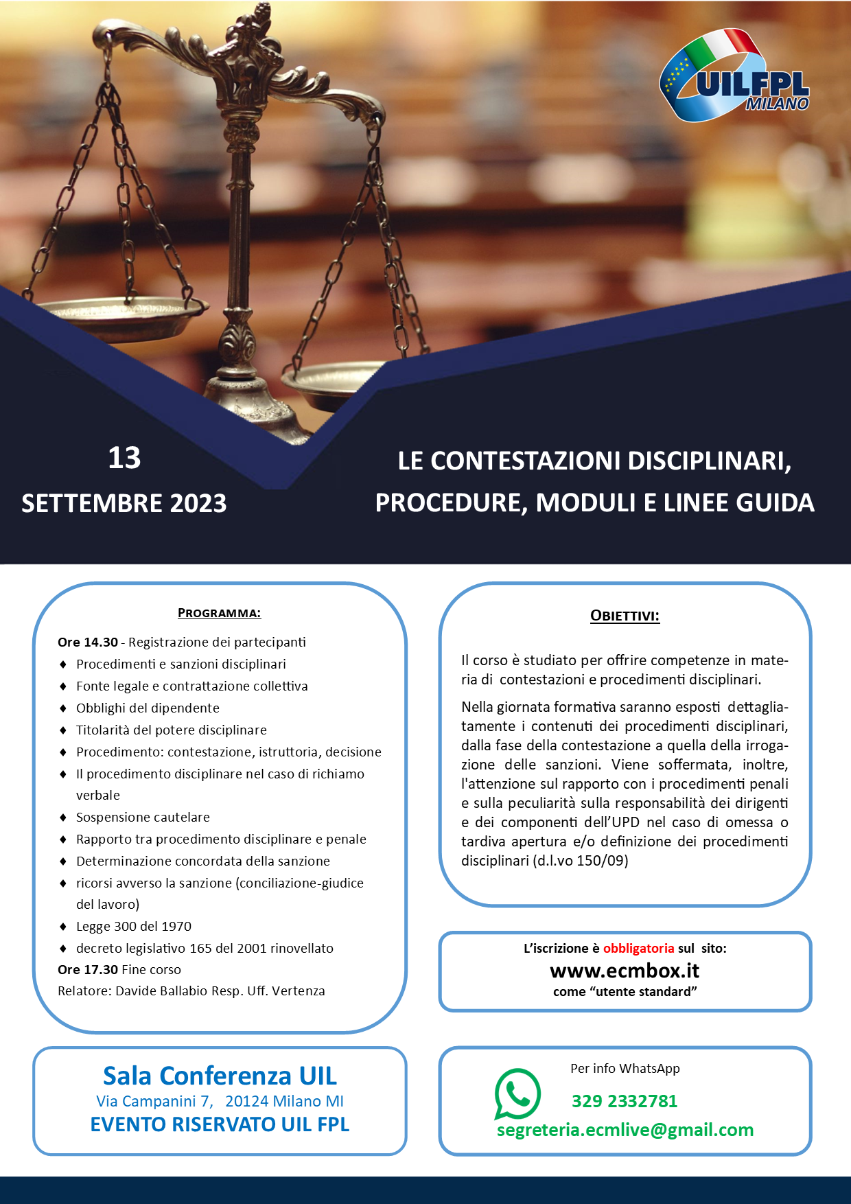 LE CONTESTAZIONI DISCIPLINARI, PROCEDURE, MODULI E LINEE GUIDA